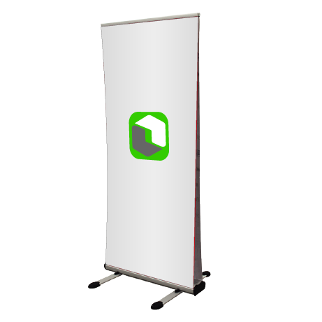 Roll-Up Outdoor | B 85 cm x H 200 cm | beidseitig bedruckt